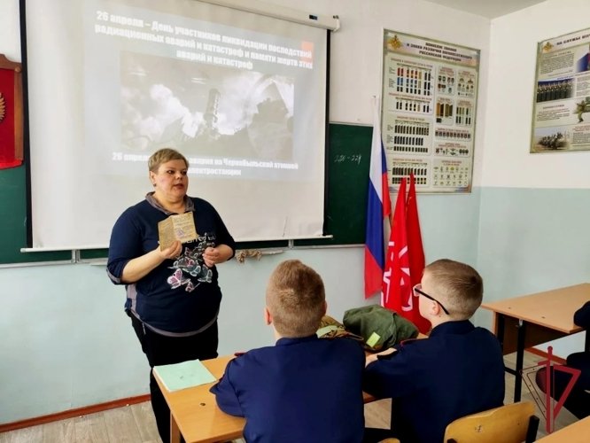 День памяти жертв аварии на Чернобыльской АЭС предоставлено пресс-службой Росгвардии