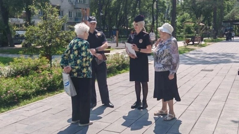 В Уссурийске Приморского края полиция провела профилактическое мероприятие &quotЗабота&quot пресс-служба отдела МВД России по г. Уссурийску