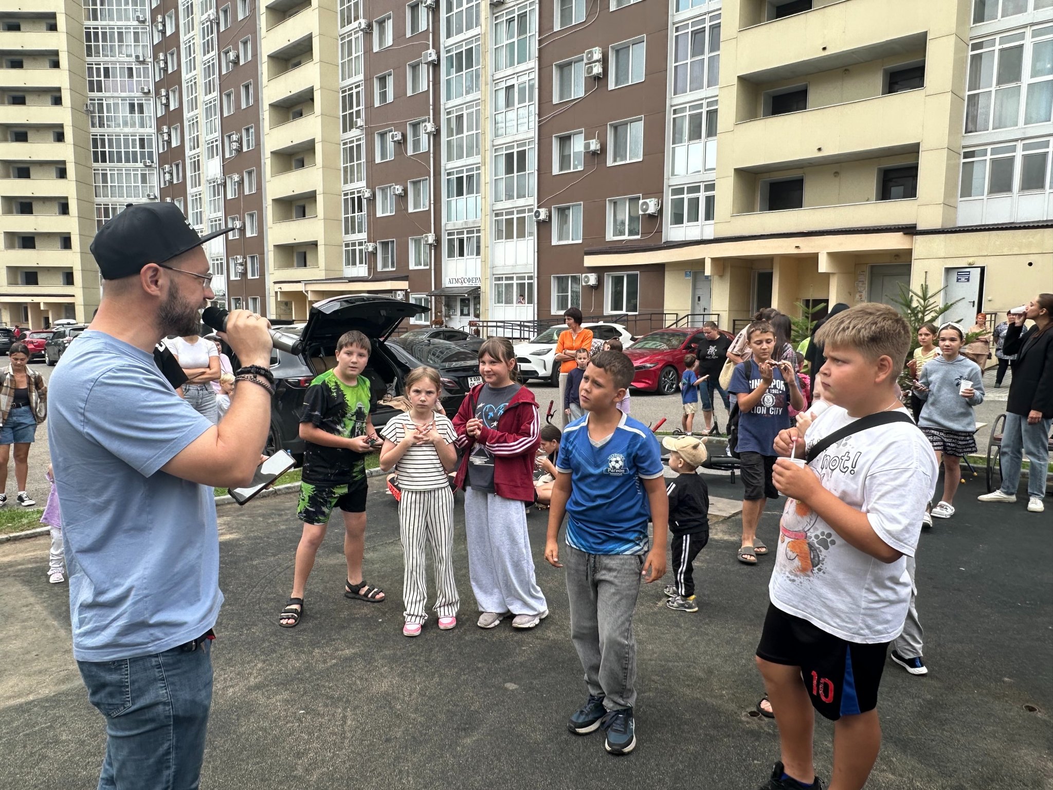 Праздник двора в ТОС &quotБелинского&quot Александр Шепырев, ИА UssurMedia