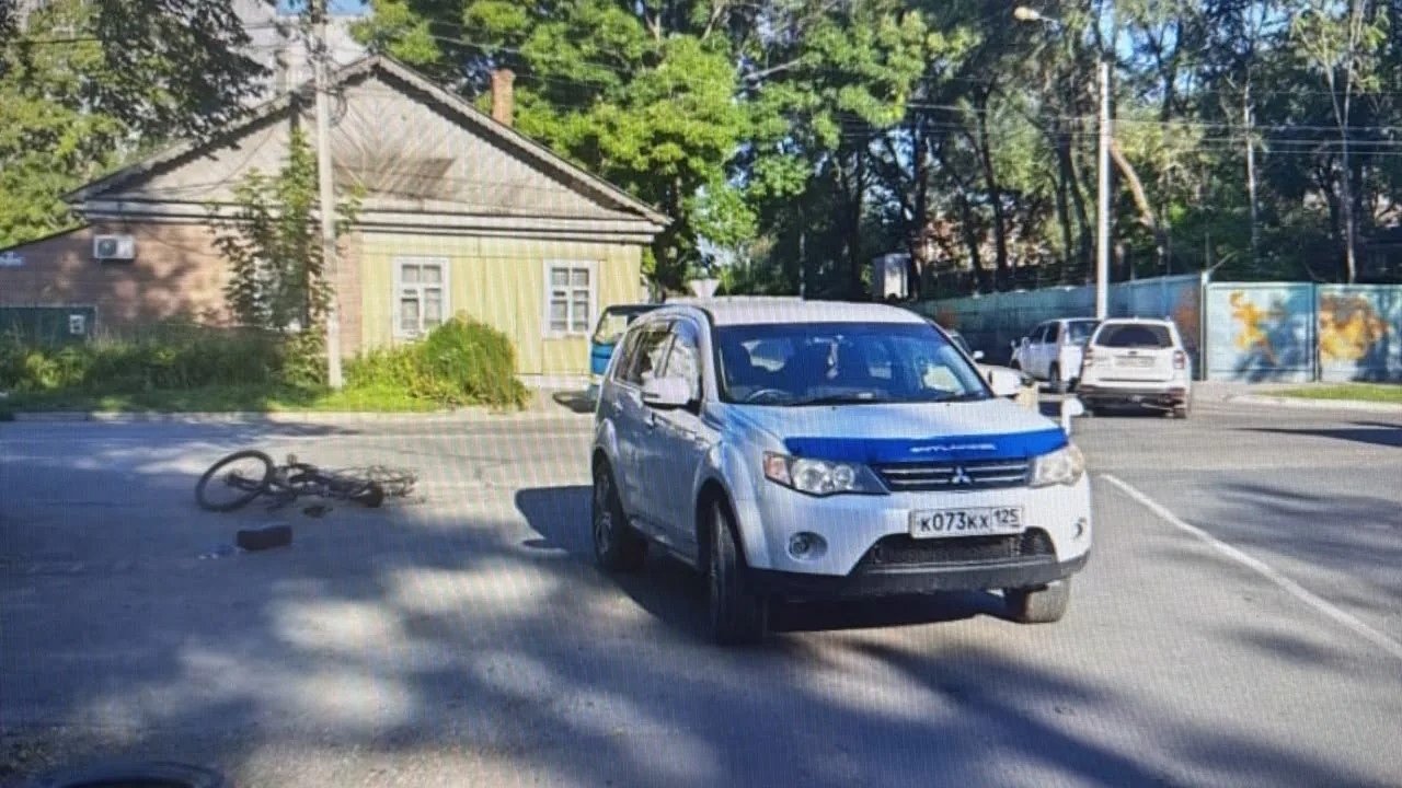Место аварии предоставлено Госавтоинспекцией Уссурийска