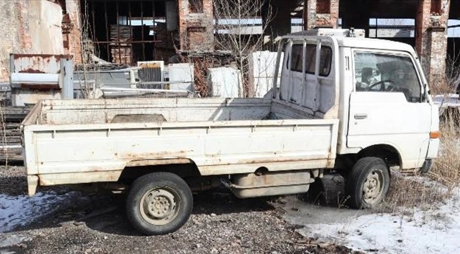 Грузовик, который конфисковали канал МАХ (18+) транспортной полиции Дальнего Востока