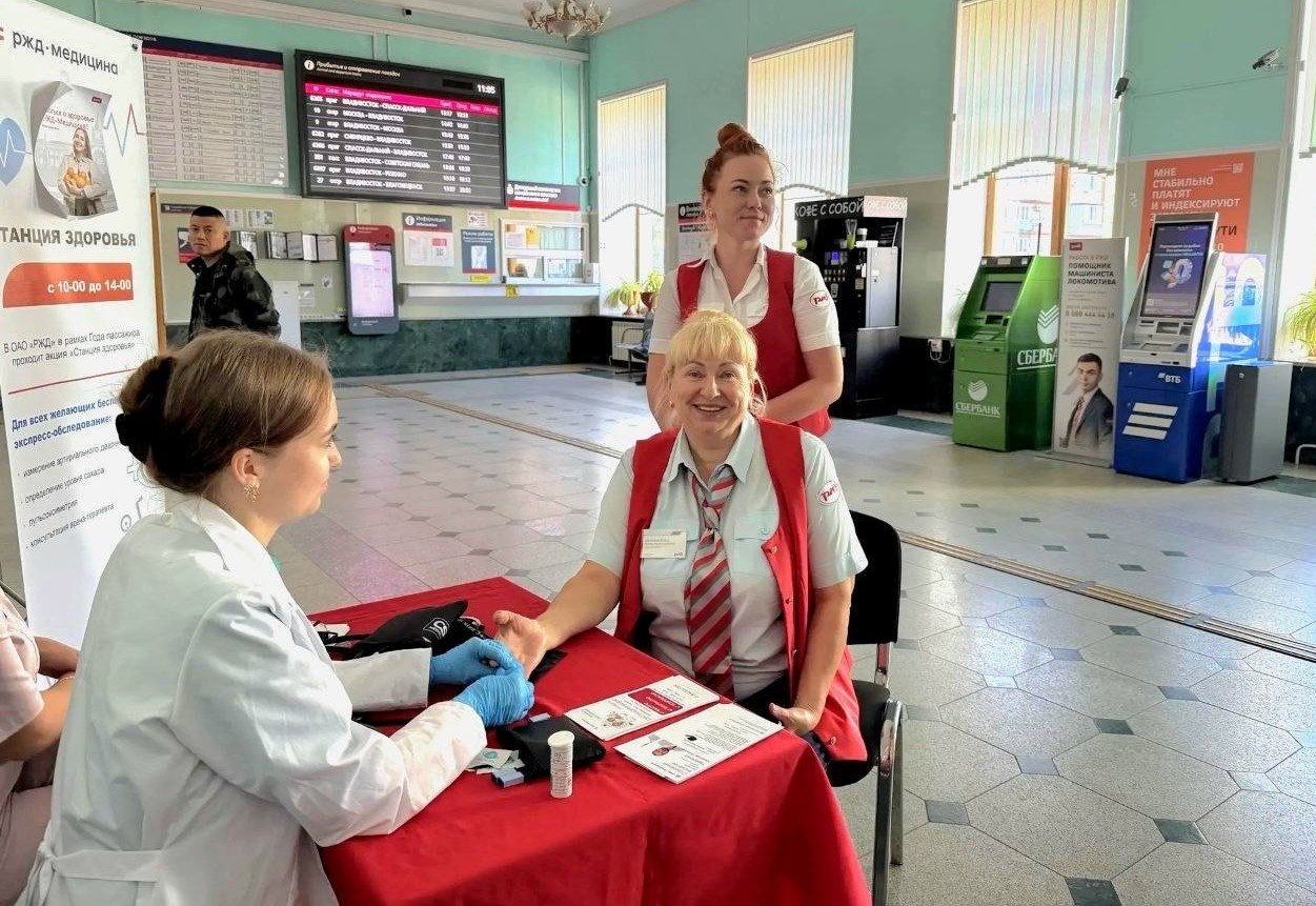 Проверка здоровья &quotЭкспресс Приморья&quot в МАХ (12+).