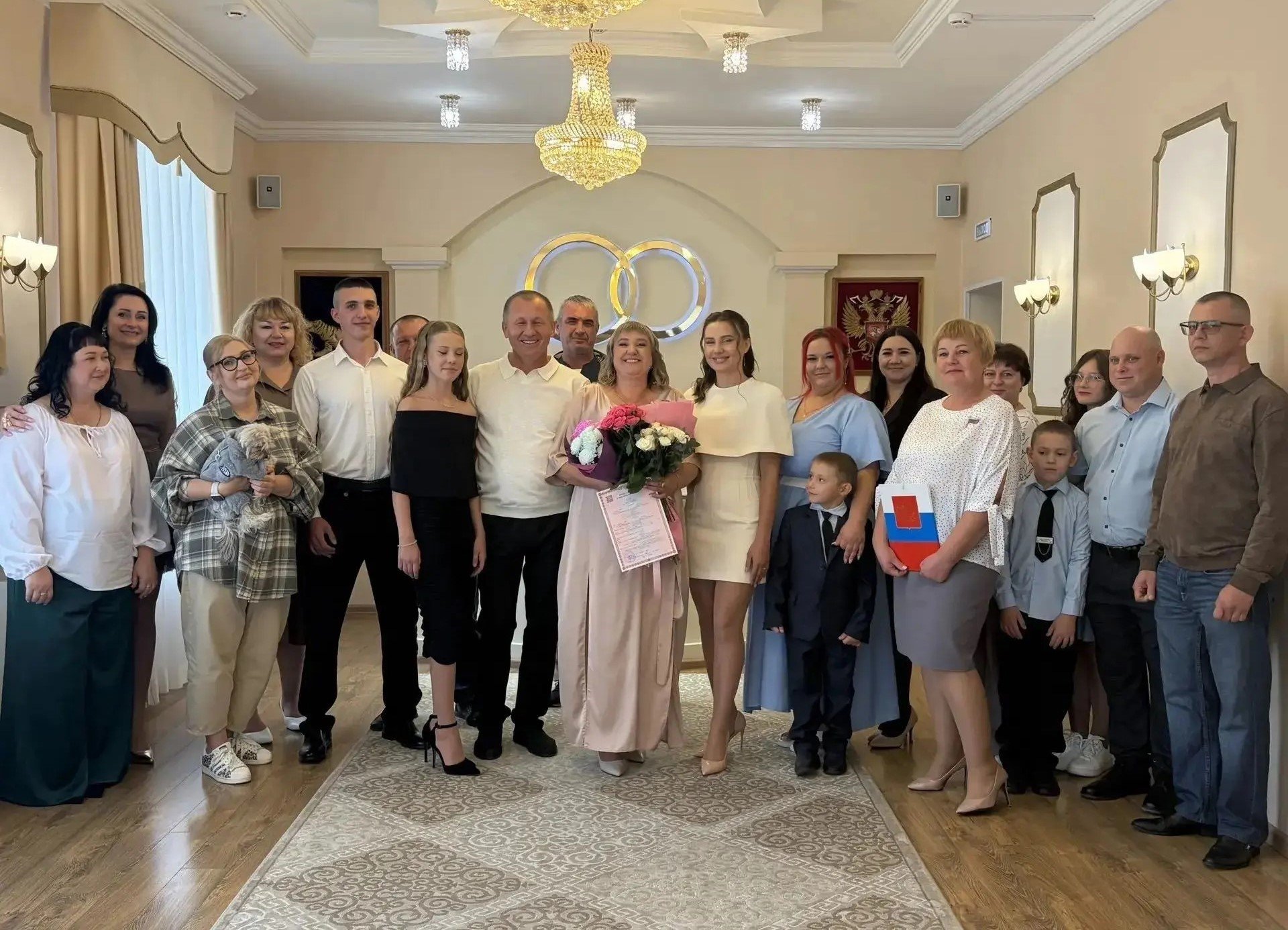 Серебряный юбилей семьи Белоусовых департамент ЗАГС Приморского края в МАХ (12+)